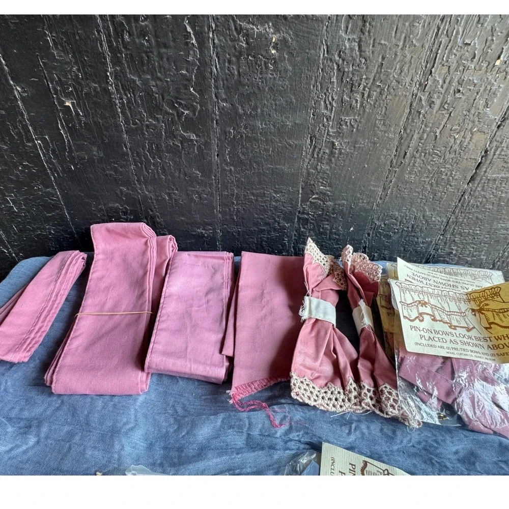 Model Curtain Co. vintage pink